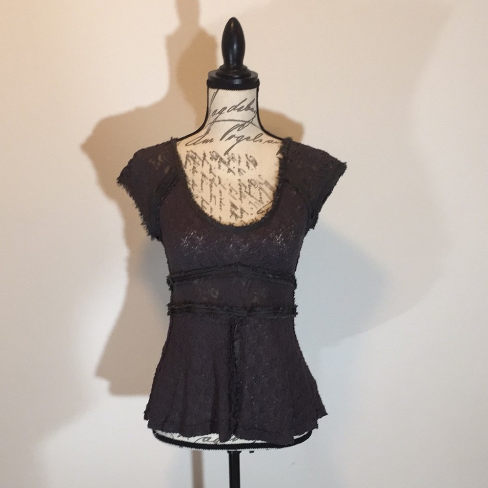 Free People Lace top
